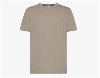 SUN68 T-SHIRT LINEN E25U 98 STONE