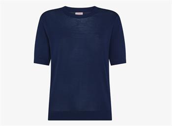 SUN68 MAGLIA VISCOSE E25D 07 NAVY