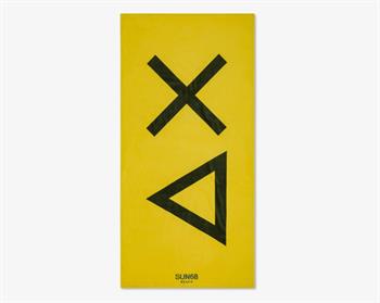 SUN68 TELO LOGO E25U 23 YELLOW