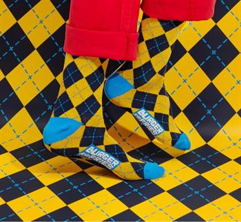 SUN68 SOCKS ARGYLE