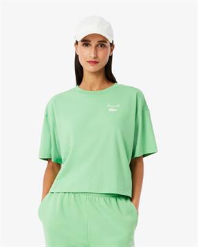 LACOSTE T-SHIRT E25D TTF VERDE