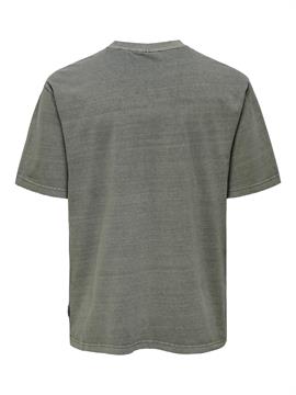 ONLY&SONS T-SHIRT DISTRESS RLX