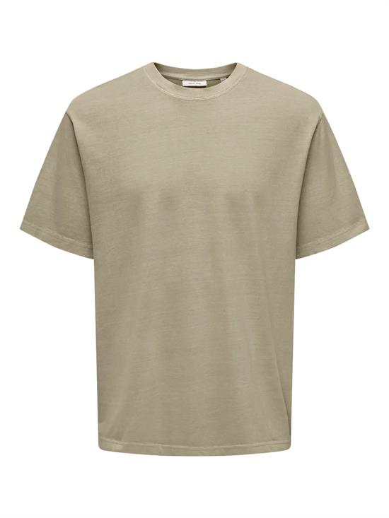 ONLY&SONS T-SHIRT DISTRESS RLX