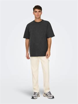 ONLY&SONS T-SHIRT DISTRESS RLX