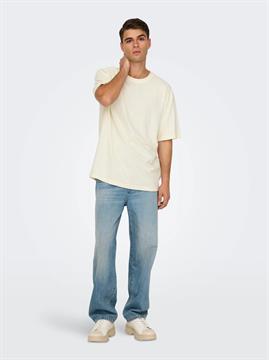 ONLY&SONS T-SHIRT DISTRESS RLX