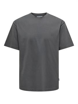 ONLY TSH ONSFRED E25U GREY PINSTRIPE GRIGIO SCU