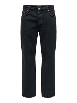 ONLY JEANS FADE LOOSE E25U BLACK