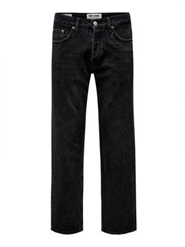 ONLY JEANS EDGE STRAIGHT E25U BLACK