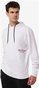 ZU+ FELPA C/CAPP E25U BIANCO