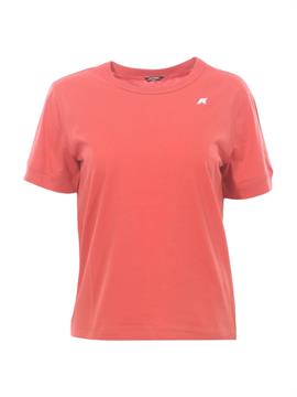 K-WAY T-SHIRT EMEL E25D 703 ROSSO