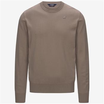 K-WAY MAGLIA SEBASTIEN E25U WG9 BEIGE