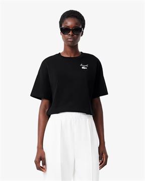 LACOSTE T-SHIRT E25D 031 NERO