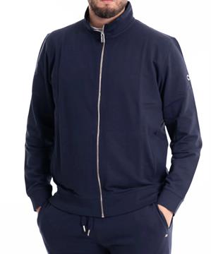MARKUP FELPA ZIP S/CAPP  E25U BLU