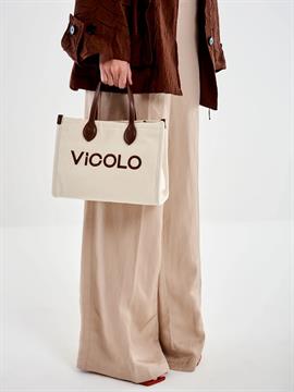 VICOLO BORSA POSITANO E25D 03 BURRO