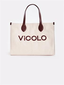 VICOLO BORSA POSITANO E25D 03 BURRO