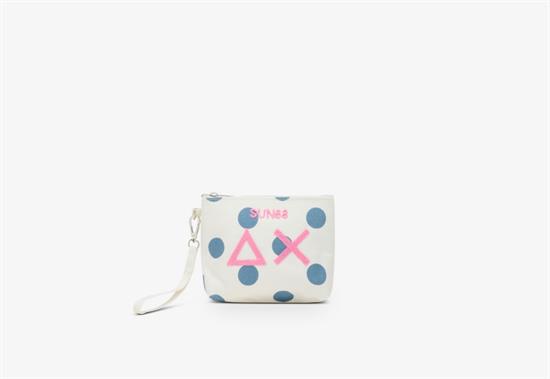 SUN68 POCHETTE CANVAS POIS
