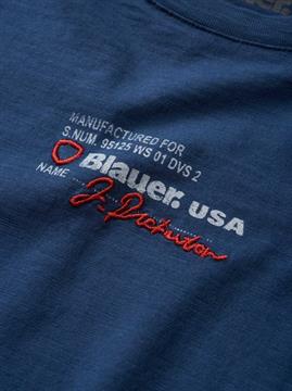 BLAUER T-SHIRT