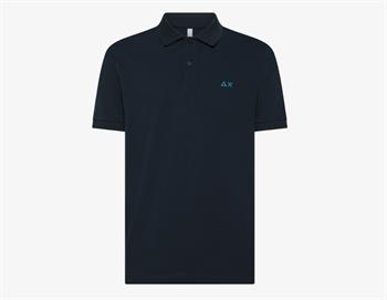 SUN68 POLO COLLAR E25U 07 NAVY