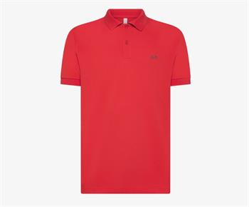 SUN68 POLO PRINT UNDER COLLAR
