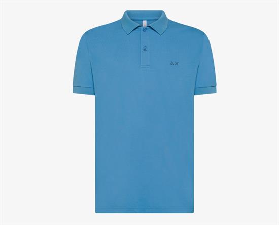 SUN68 POLO PRINT UNDER COLLAR