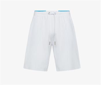 SUN68 SHORT PIQUET E25U 01 BIANCO