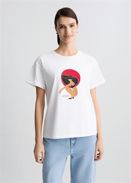 LIU.JO T-SHIRT BASICA E25D M9199