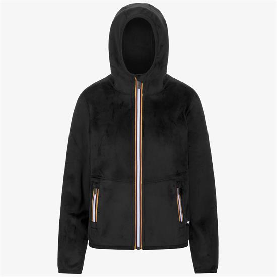 K-WAY GIUBBINO LILY VELOUR POLAR DOUBLE