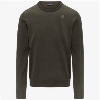 K-WAY MAGLIA SEBASTIEN I25U WMR VERDE