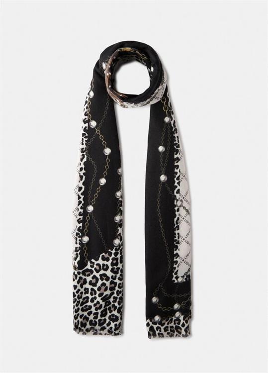 LIU.JO STOLA PEARLS ANIMAL