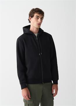 COLMAR FELPA ZIP I25U 99 NERO