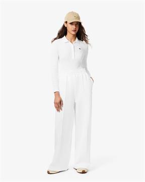 LACOSTE PANTA FELPA I25D 001 BIANCO