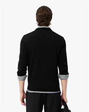 LACOSTE MAGLIA 100% LANA