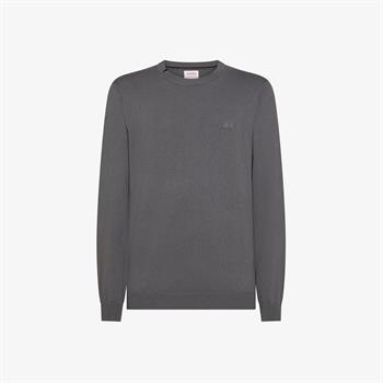 SUN68 MAGLIA BASIC I25U 47 G/SCURO