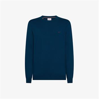 SUN68 MAGLIA BASIC I25U 78 PETROLI
