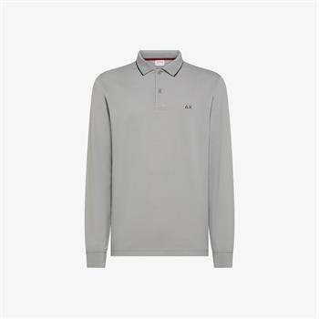 SUN68 POLO SMALL STRIPES COLLAR