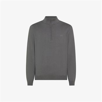 SUN68 MAGLIA ZIP I25U 47 G/SCURO