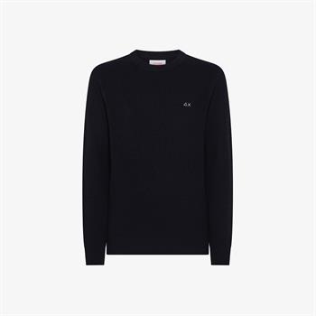 SUN68 MAGLIA ENGLISH I25U 07 NAVY