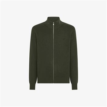 SUN68 MAGLIA ZIP ENGLISH I25U 74 MILITAR