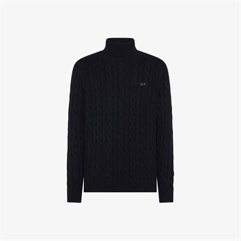 SUN68 MAGLIA TURTLE I25U 07 NAVY