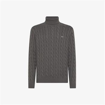 SUN68 MAGLIA TURTLE I25U 47 G/SCURO