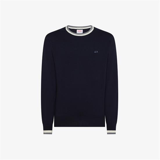 SUN68 MAGLIA STRIPES CUFFS
