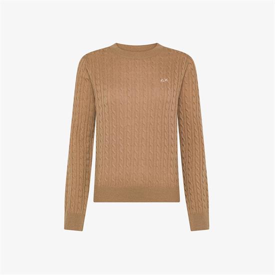 SUN68 MAGLIA SWEATER CABLE