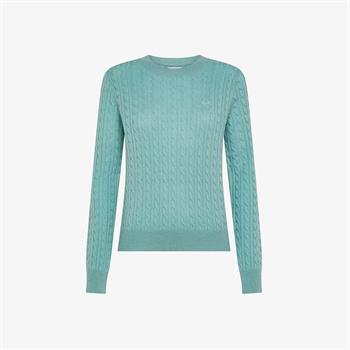 SUN68 MAGLIA CABLE I25D 69 CENERE