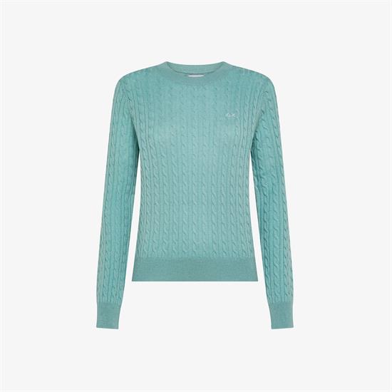 SUN68 MAGLIA SWEATER CABLE