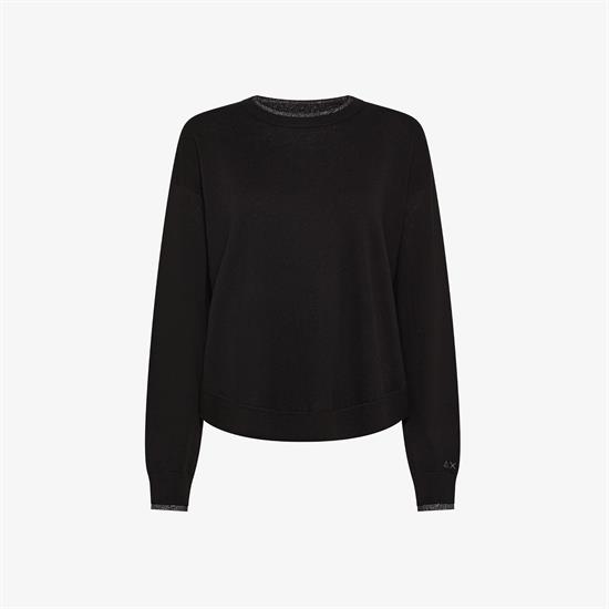 SUN68 MAGLIA DOUBLE RIB LUREX