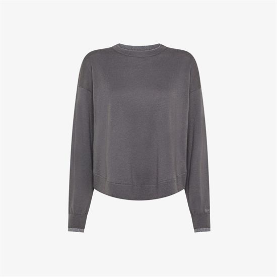SUN68 MAGLIA DOUBLE RIB LUREX
