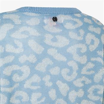 SUN68 MAGLIA SWEATER LEOPARD