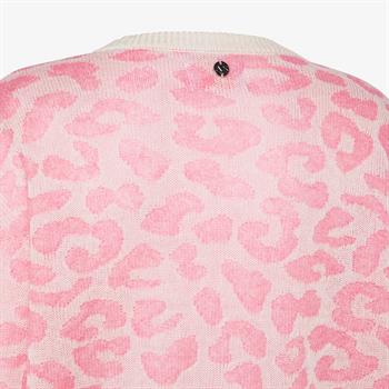 SUN68 MAGLIA SWEATER LEOPARD