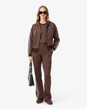LACOSTE FELPA APERTA MONOGRAM