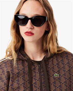LACOSTE FELPA APERTA MONOGRAM